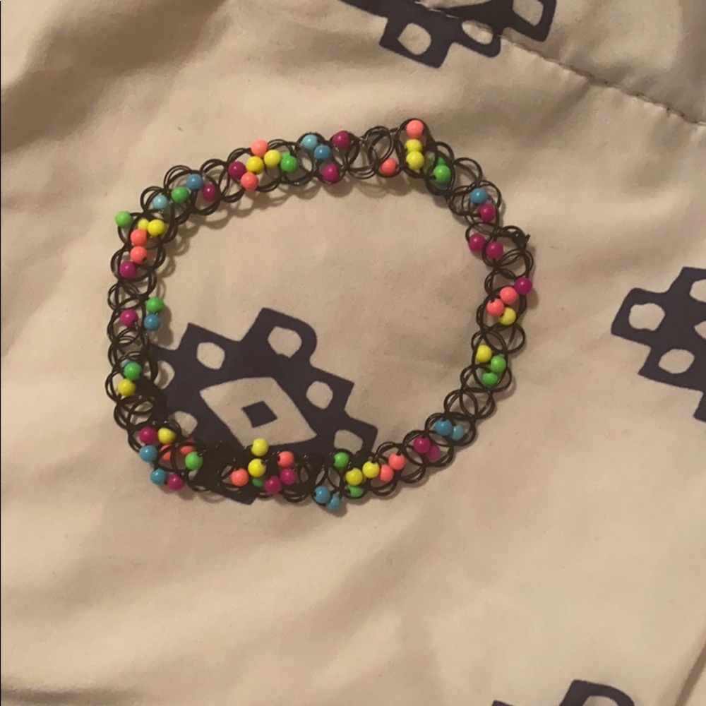 Beaded choker